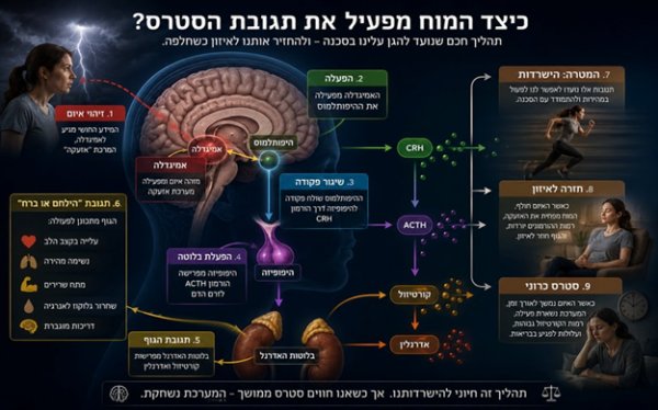 המח והסטרס